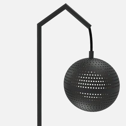 Amur Black Floor Lamp