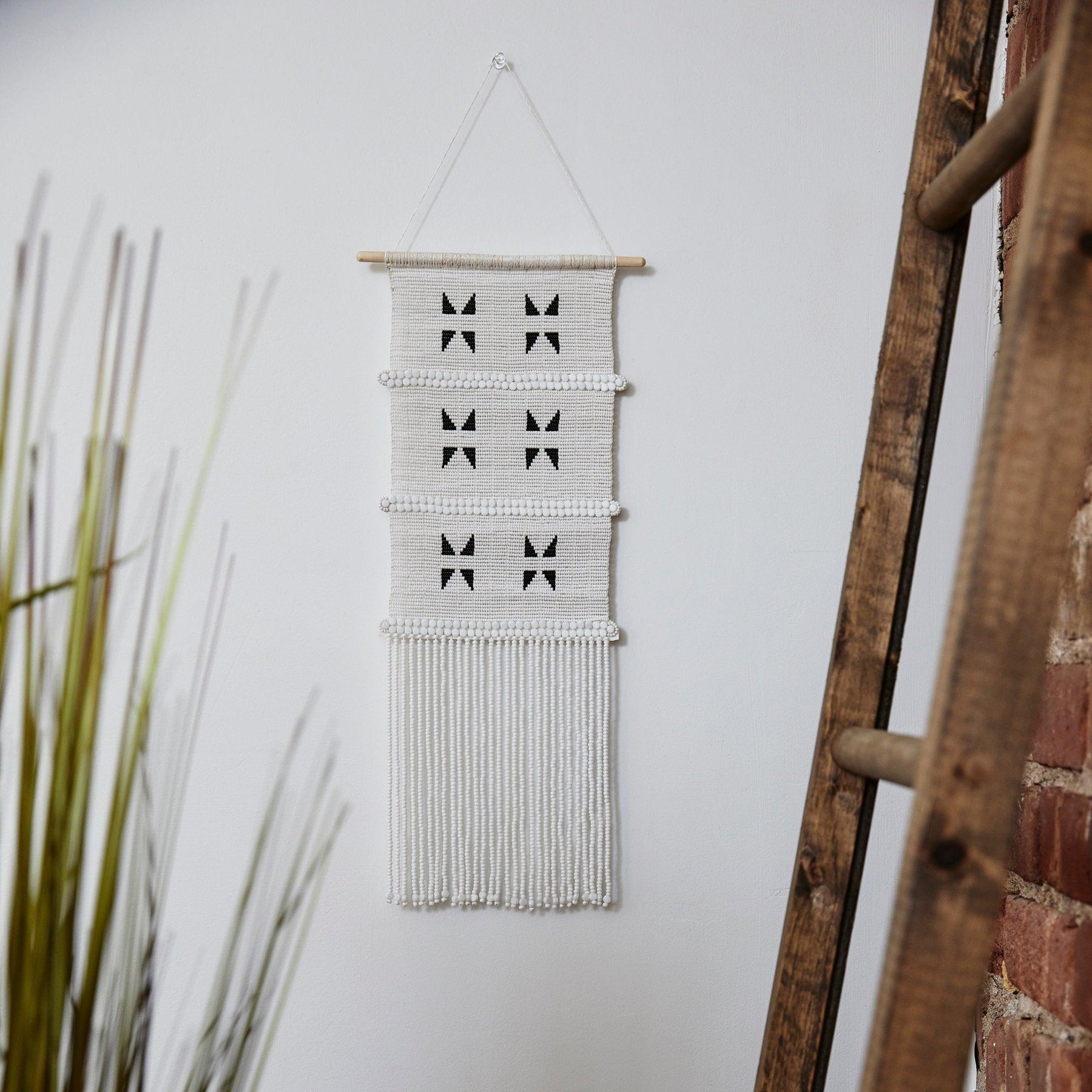 MAASAI BEADED AFRICAN WALL ART FOR LIVING ROOM