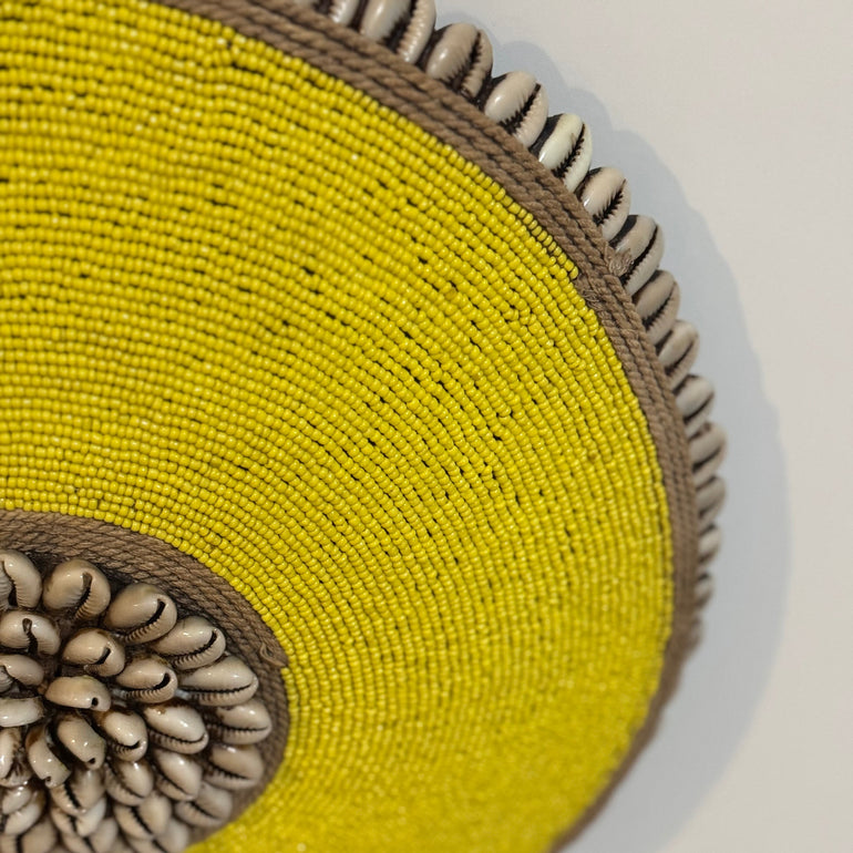 Hanging Wall Art - Yellow Beads