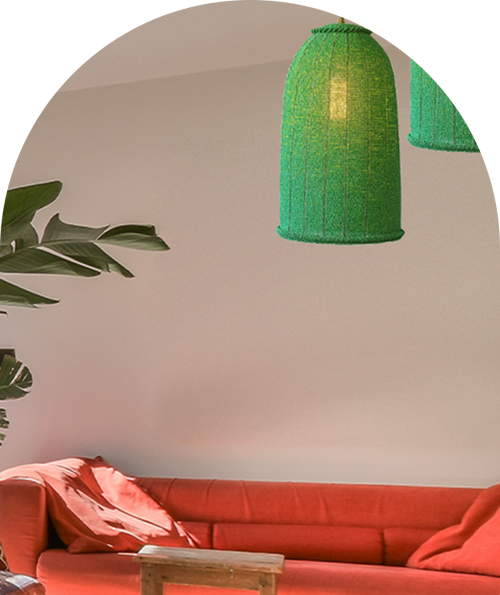 Green Modern Kitchen Island Lighting