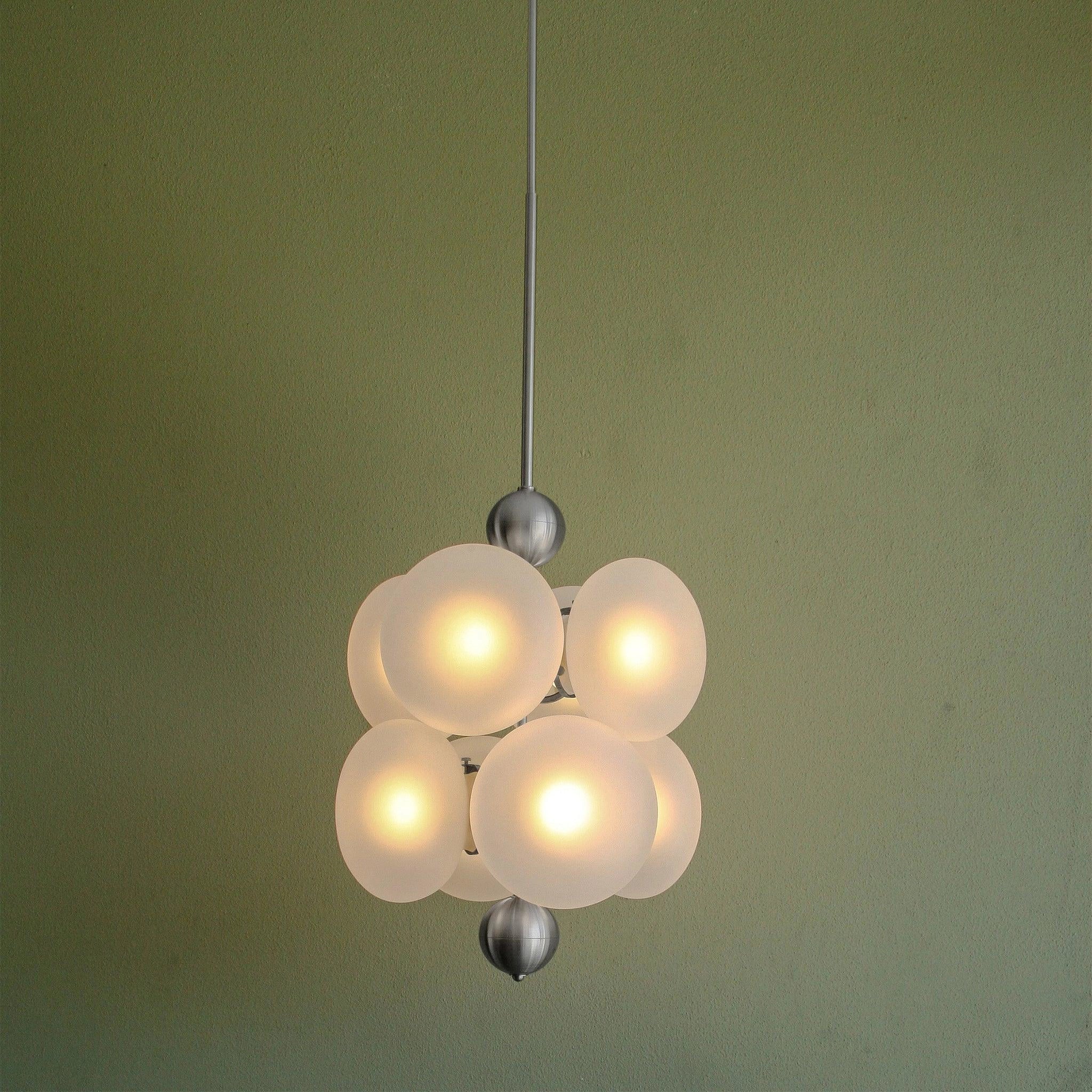 Allure Smoked Glass Pendant Light