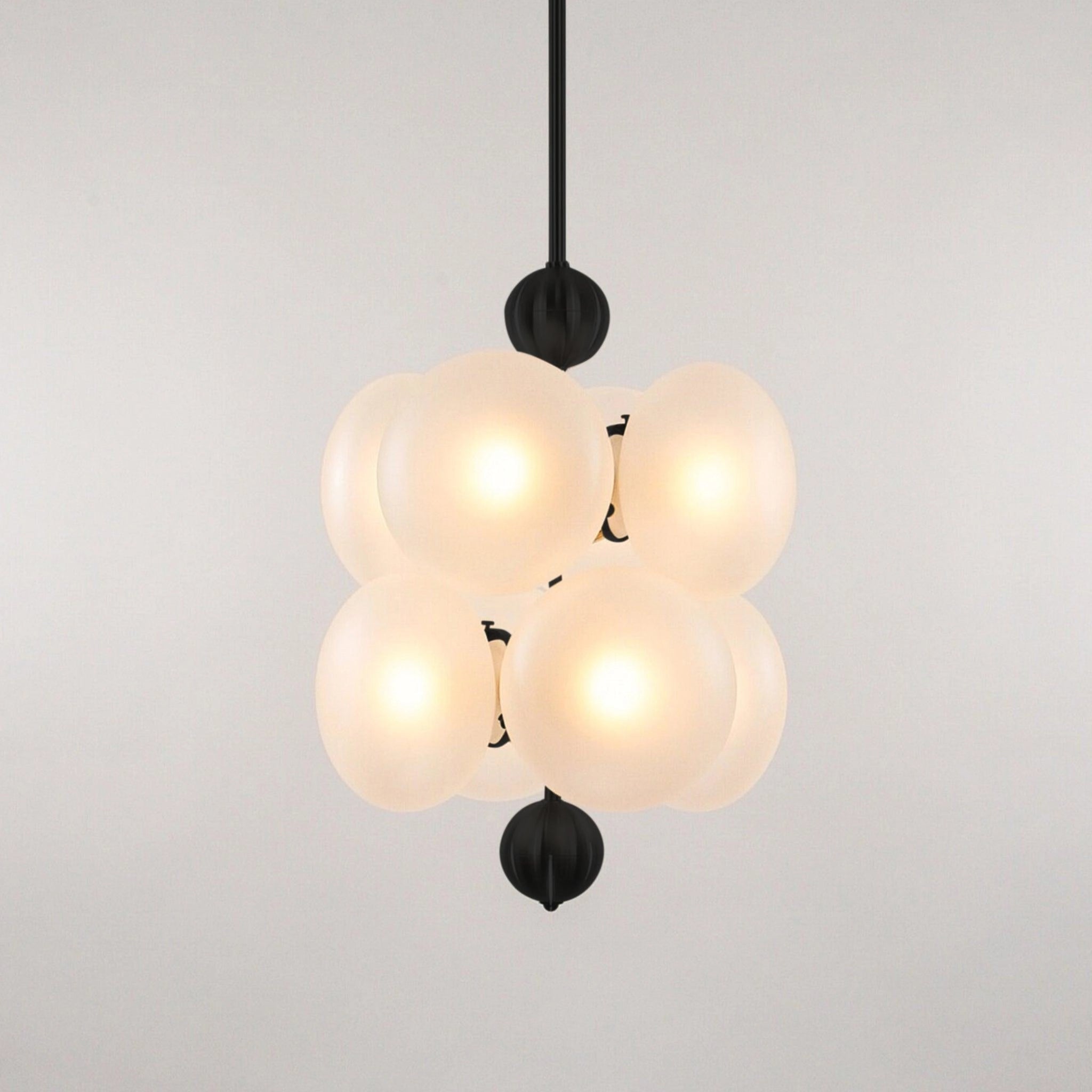 Allure Smoked Glass Pendant Light