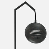 Amur Black Floor Lamp