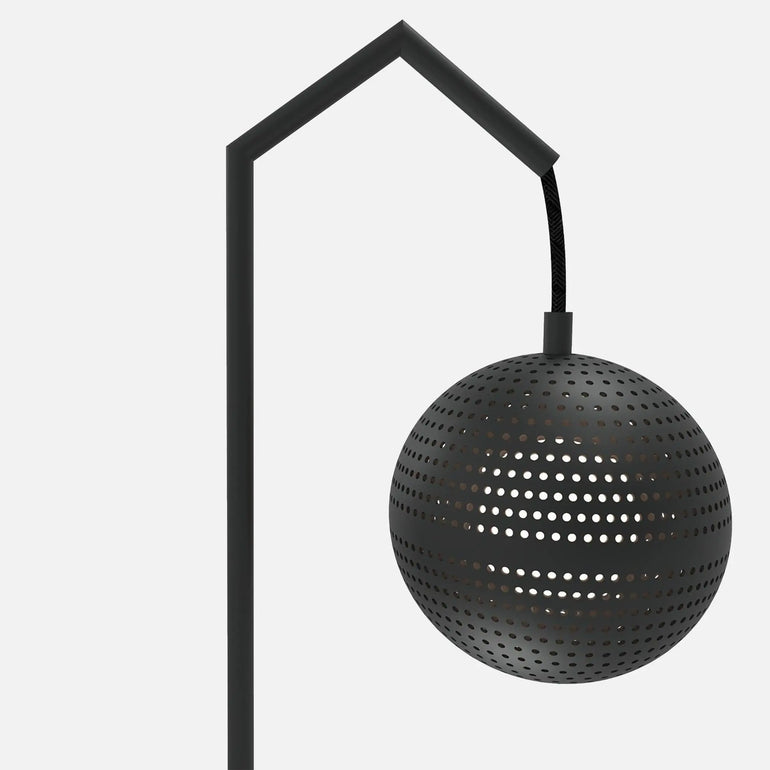 Amur Black Floor Lamp