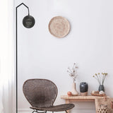 Amur Black Floor Lamp