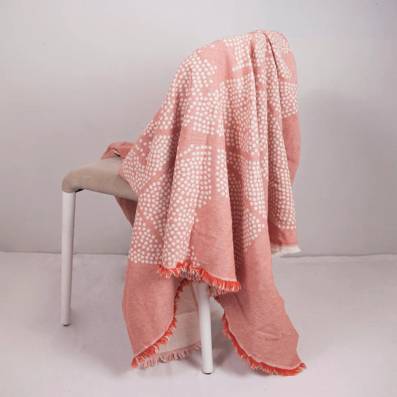 Atlas Brown Throw Blanket
