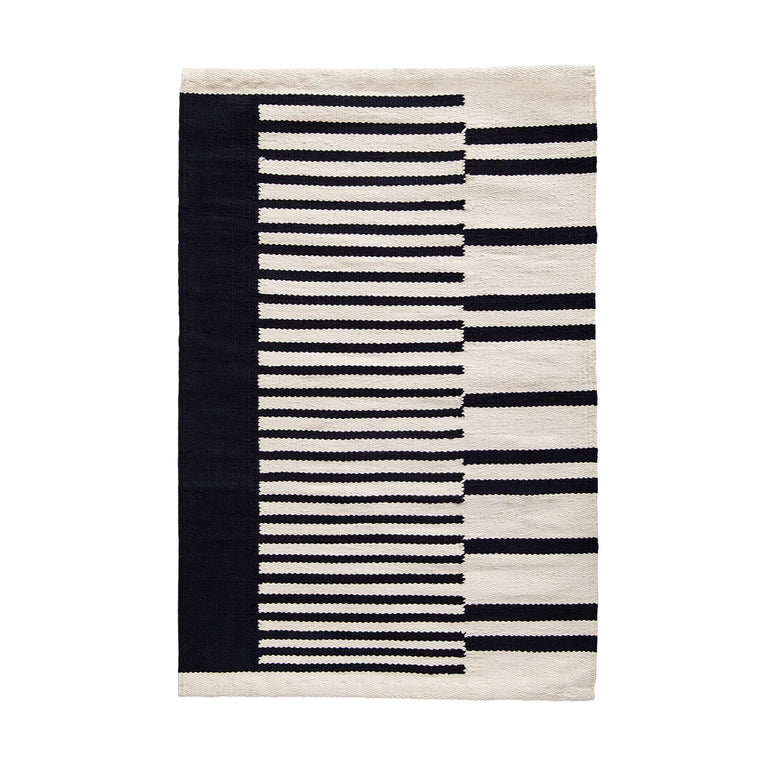 Black Bath Rug - Cotton