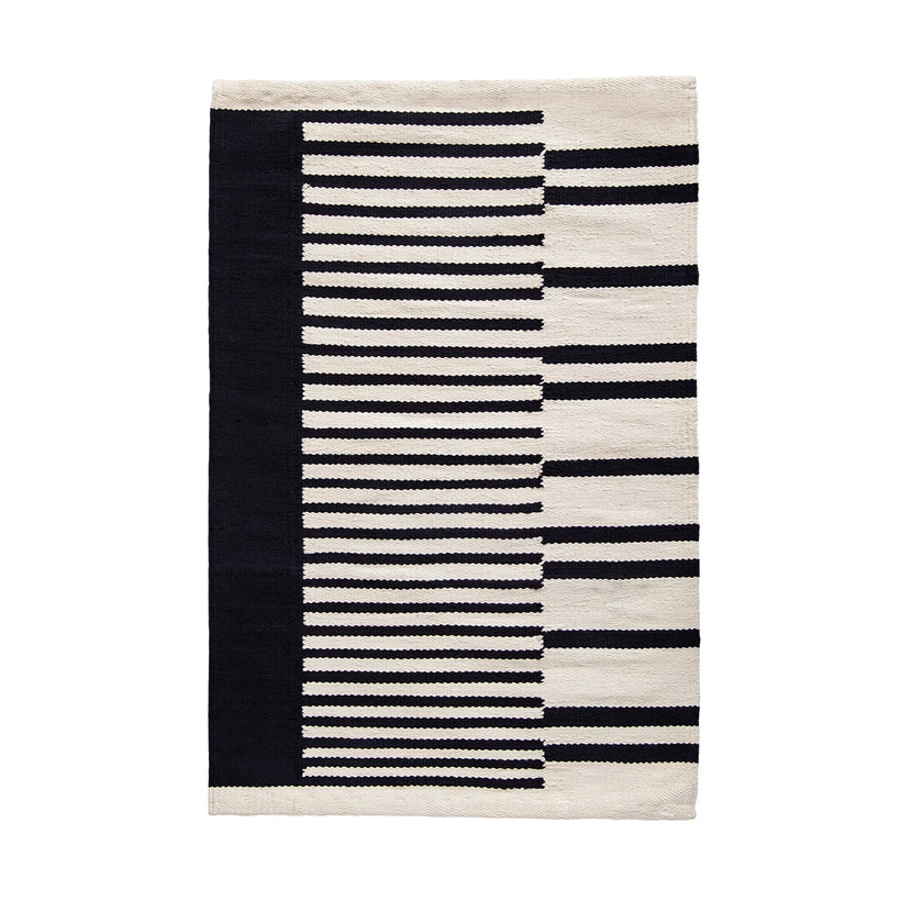 Black Bath Rug - Cotton