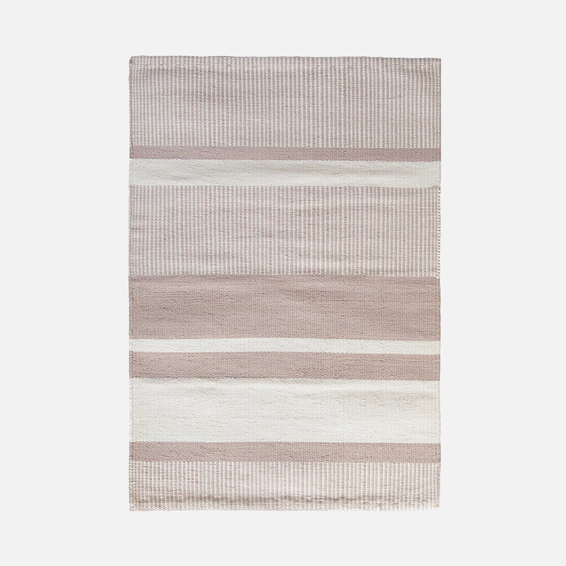 Beige Bath Mat - Cotton Washable