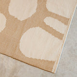 Beige Area Rug - Wool