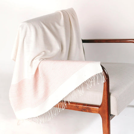 Bela Blush Throw Blanket