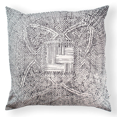 Binga Black White Throw Pillows