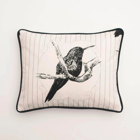 Bird Modern Coastal Pillow