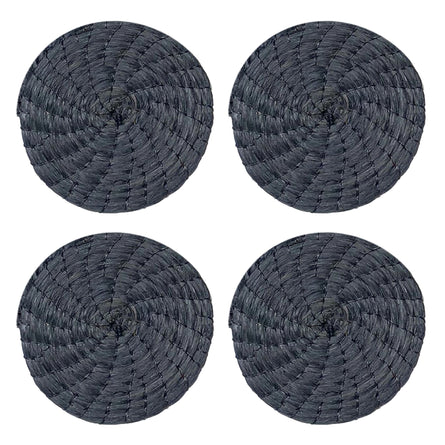 Black Coasters 4 Set