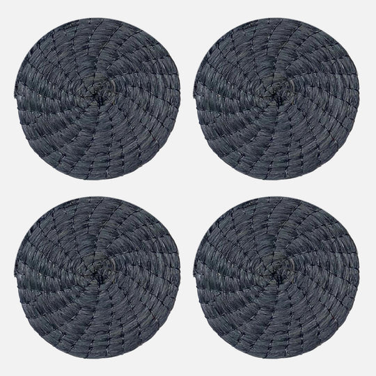 Black Coasters 4 Set