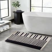 Black Bath Rug - Cotton
