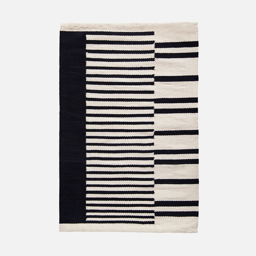 Black Bath Rug - Cotton