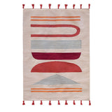 Burnt Orange Rug - Cotton