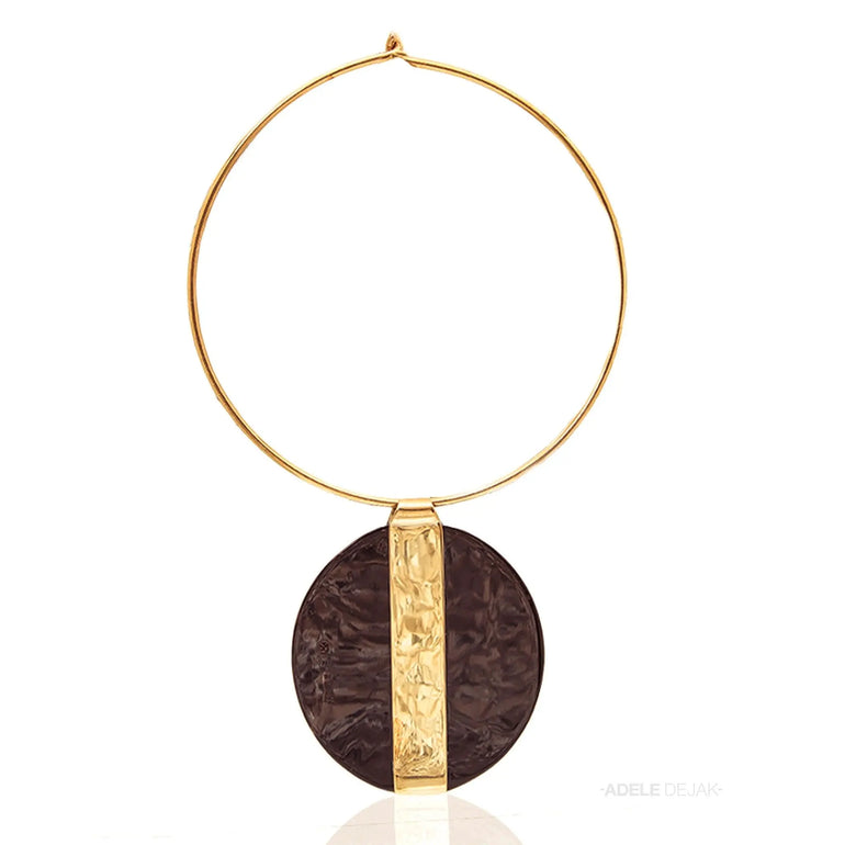 Brass Necklace Luna