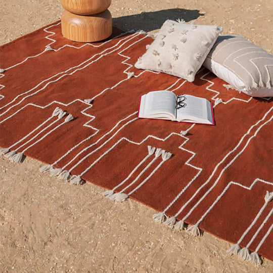 Brown Drift Rug