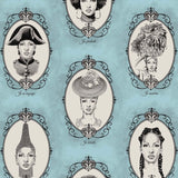 BWM Blue Pattern Fabric By The Yard