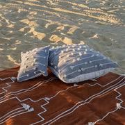 Rust Brown Rug - Wool