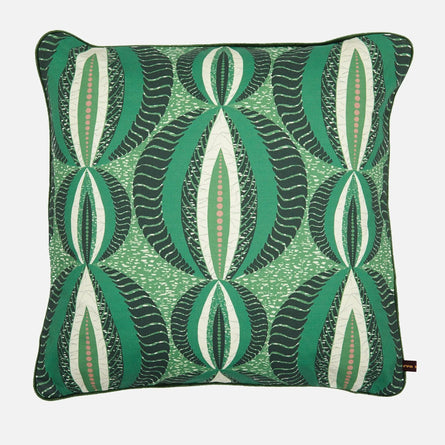 Ijoba Modern Green Throw Pillow