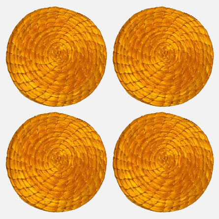 Mango Yellow Cool Coasters 4 Set