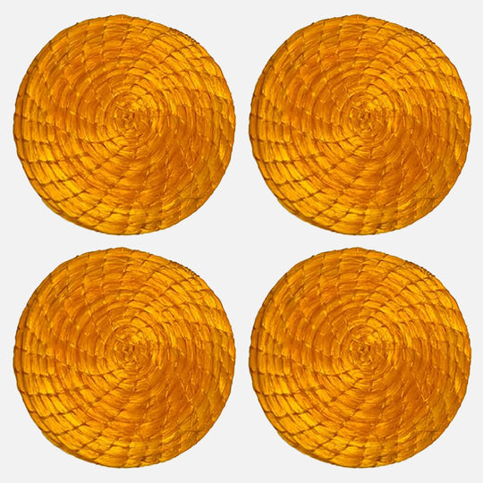 Mango Yellow Cool Coasters 4 Set