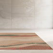 Modern Abstract Rug - Cotton