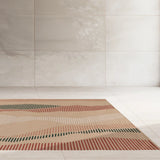 Modern Abstract Rug - Cotton