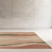 Modern Abstract Rug - Cotton