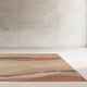 Modern Abstract Rug - Cotton
