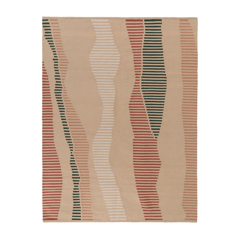 Modern Abstract Rug - Cotton