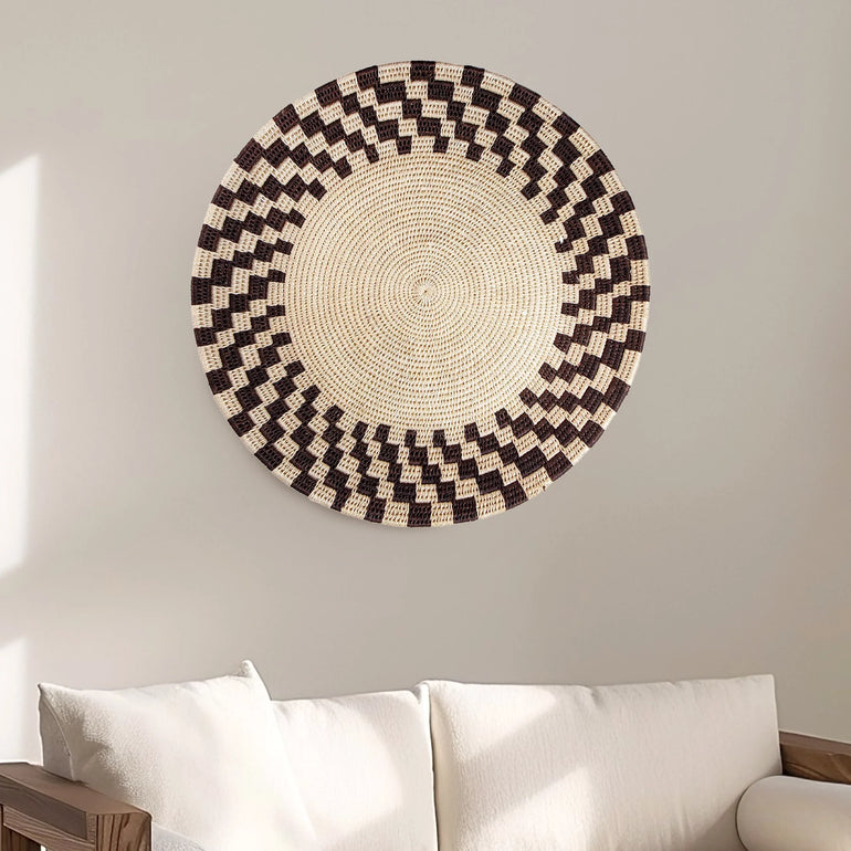 Modern Wall Basket - Sisal
