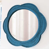 Decorative Wall Mirror - Turquoise Naka
