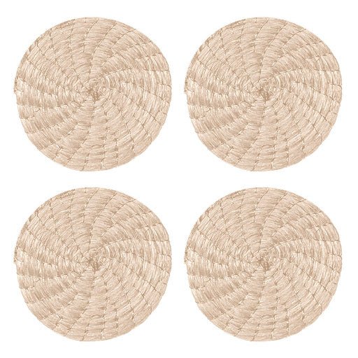 Natural Absorbent Drink Coasters 4 Set - 54kibo