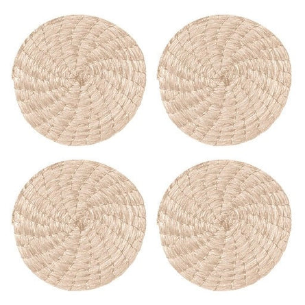 Natural Absorbent Drink Coasters 4 Set