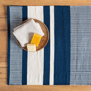 Navy Blue Bath Mat - Cotton
