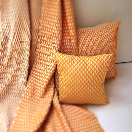 Nayali Yellow Throw Blanket