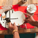 Nguka Dessert Plates Set 4