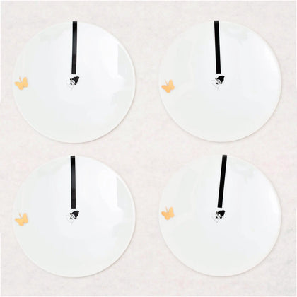 Nguka Dessert Plates Set 4