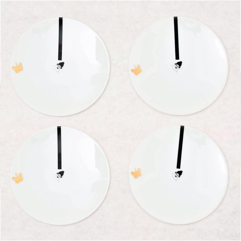 Nguka Dessert Plates Set 4