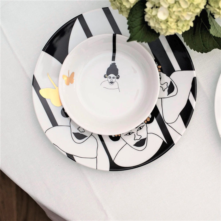 Nguka Limoges Platter