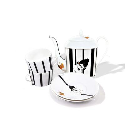 Nguka Limoges Tea Set 5 pc - 54kibo