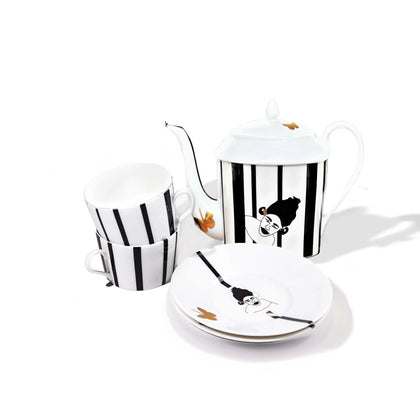 Nguka Limoges Tea Set 5 pc - 54kibo