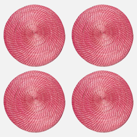 Pink Coastal Placemats 4 Set