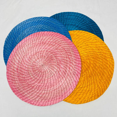 Pink Coastal Placemats 4 Set
