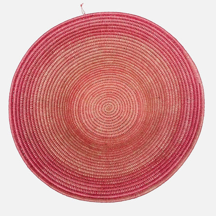 Pink Woven Decorative bowl