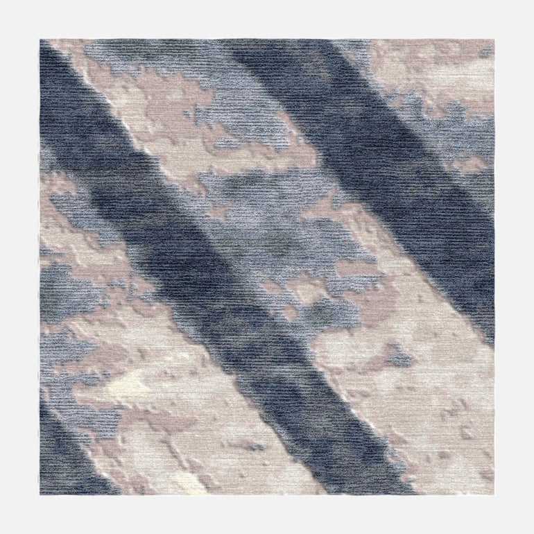 Rooftop Black + White Carpet - Sample